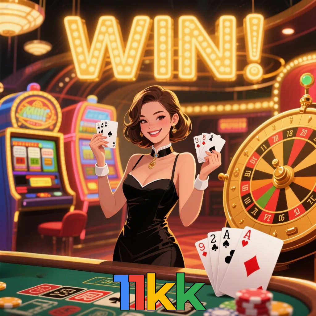 11kk：Em cada giro das slots, a vitória está ao seu alcance!