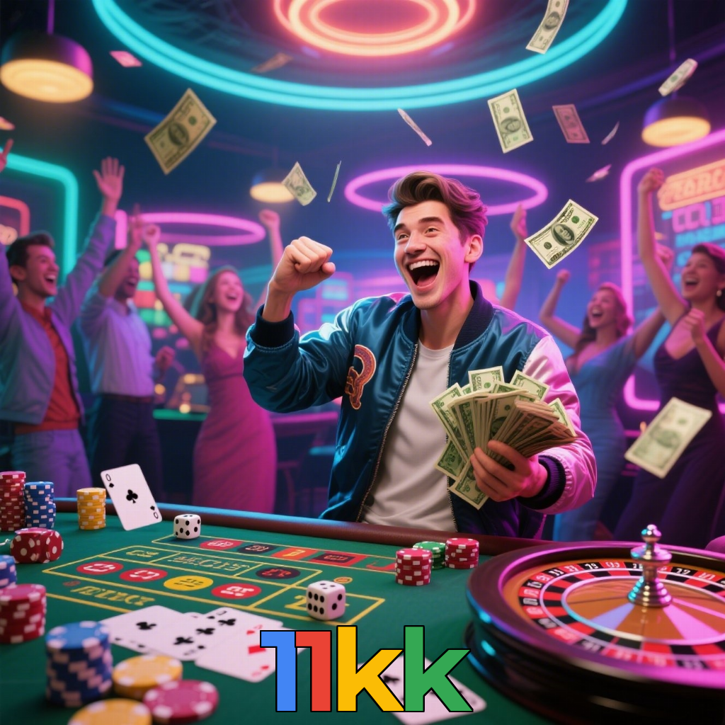11kk：O cassino online está te esperando! Gire a roleta e ganhe!