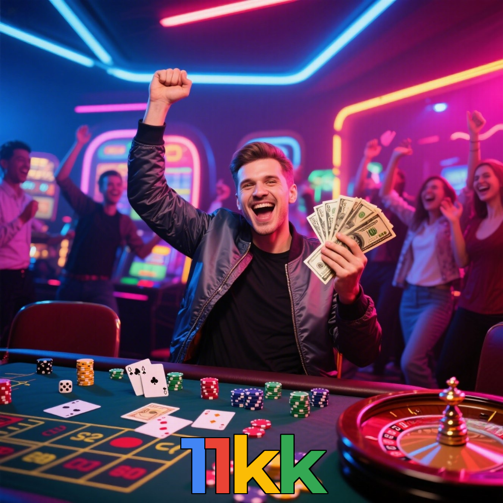 11kk：Diversão total com blackjack, poker e apostas ao vivo no futebol!