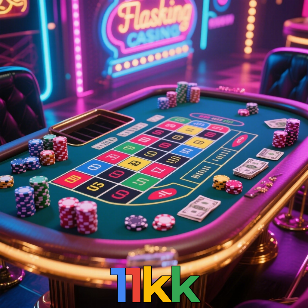 11kk：Gire as slots e vença com grandes prêmios!